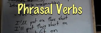 Oraciones con Phrasal verbs